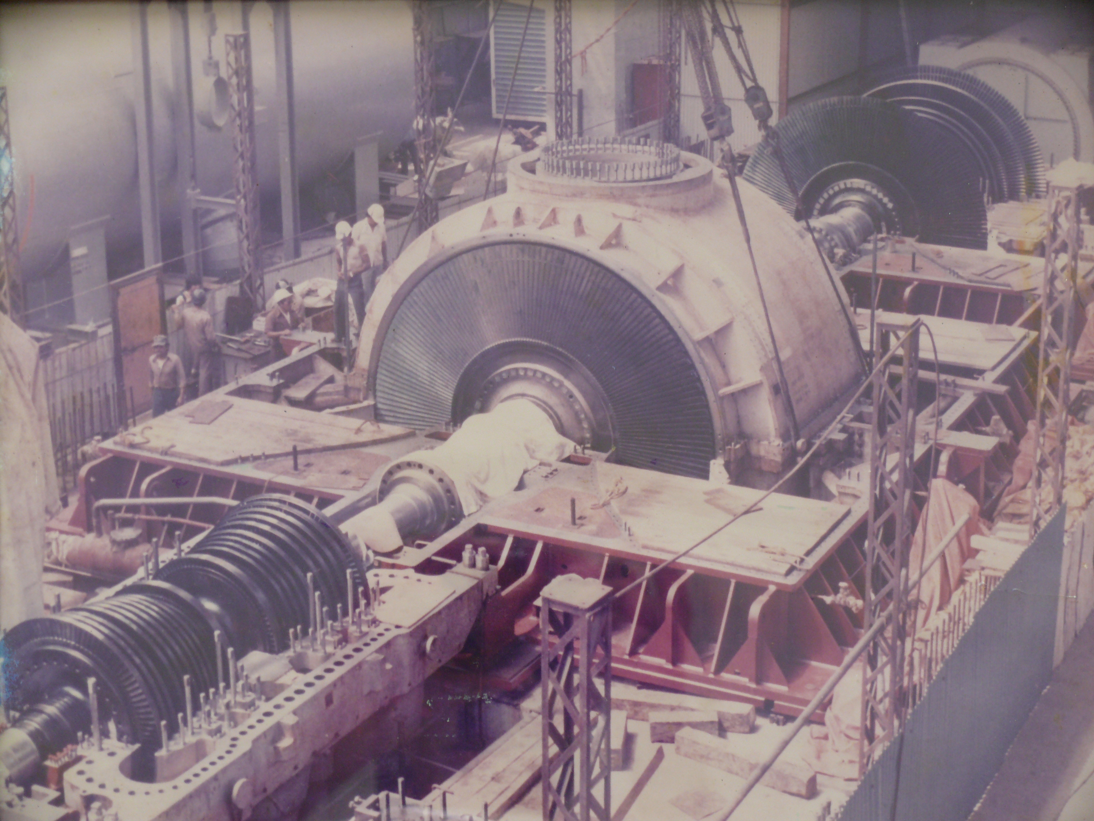 Turbina de gas industrial